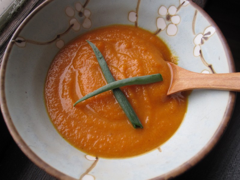 Cumin Roasted Carrot Soup